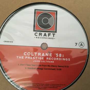 8LP/Coffret John Coltrane: Coltrane '58: The Prestige Recordings