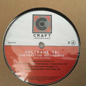 8LP/Coffret John Coltrane: Coltrane '58: The Prestige Recordings