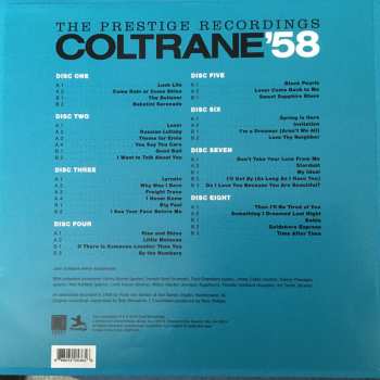 8LP/Coffret John Coltrane: Coltrane '58: The Prestige Recordings