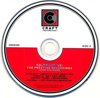 5CD/Coffret John Coltrane: Coltrane '58: The Prestige Recordings