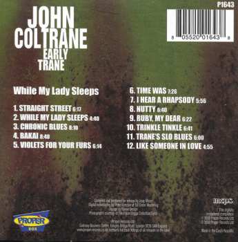 4CD/Coffret John Coltrane: Early Trane