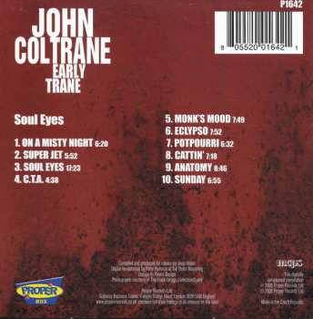 4CD/Coffret John Coltrane: Early Trane