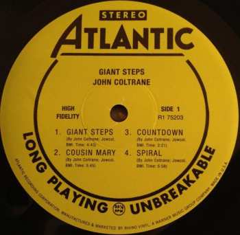 LP John Coltrane: Giant Steps