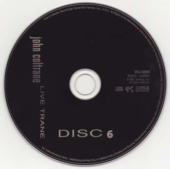 7CD/Coffret John Coltrane: Live Trane - The European Tours