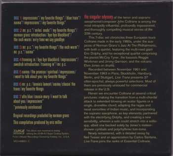 7CD/Coffret John Coltrane: Live Trane - The European Tours