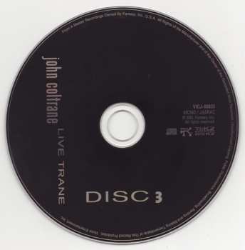 7CD/Coffret John Coltrane: Live Trane - The European Tours