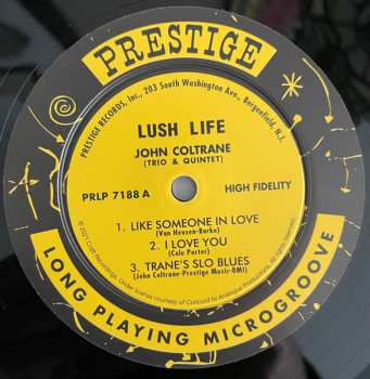 LP John Coltrane: Lush Life LTD