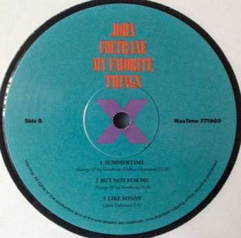 LP John Coltrane: My Favorite Things LTD