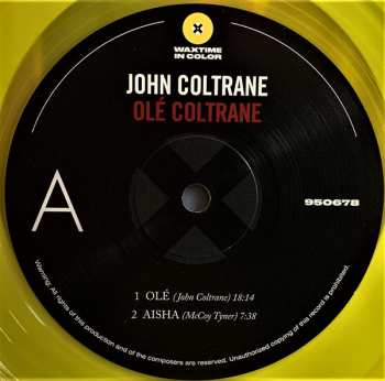 LP John Coltrane: Olé (The Complete Session) LTD | CLR