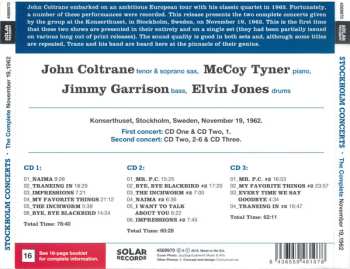3CD The John Coltrane Quartet: The Complete November 19, 1962 Stockholm Concerts