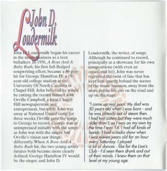 CD John D. Loudermilk: Sittin' In The Balcony