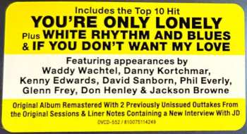 CD John David Souther: You're Only Lonely DIGI