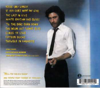 CD John David Souther: You're Only Lonely DIGI