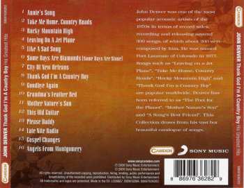 CD John Denver: Thank God I'm A Country Boy (His Greatest Hits)