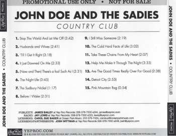 CD John Doe: Country Club