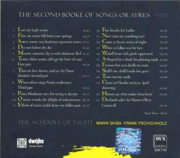 CD John Dowland: The Second Booke Of Songs Or Ayres (1600)