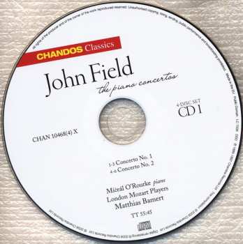 4CD/Coffret John Field: The Piano Concertos