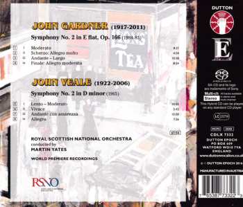 SACD John Gardner: John Gardner: Symphony No. 2 & John Veale: Symphony No. 2