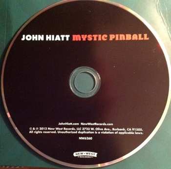 CD John Hiatt: Mystic Pinball