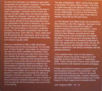 CD John Högman: Frozen Dreams