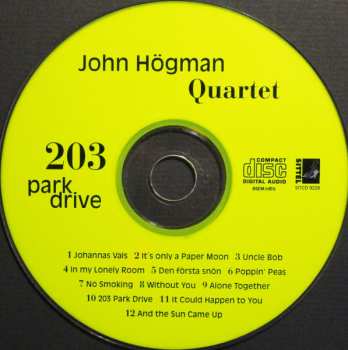 CD John Högman Quartet: 203 Park Drive