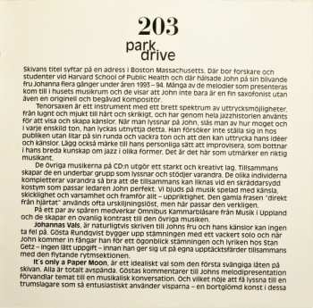 CD John Högman Quartet: 203 Park Drive