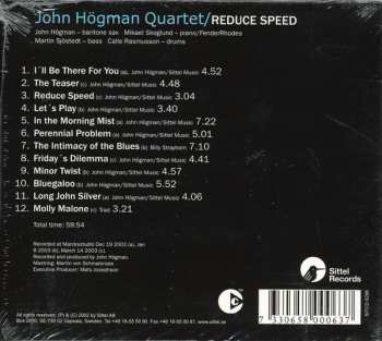 CD John Högman Quartet: Reduce Speed