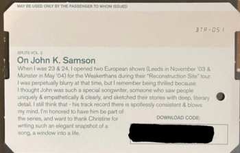 SP John K. Samson: Devinyl Splits No. 10