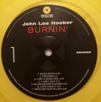 LP John Lee Hooker: Burnin' LTD | CLR