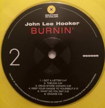LP John Lee Hooker: Burnin' LTD | CLR