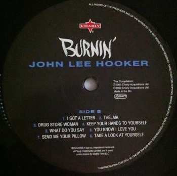 LP John Lee Hooker: Burnin'