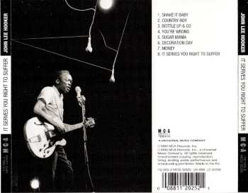 CD John Lee Hooker: It Serves You Right To Suffer