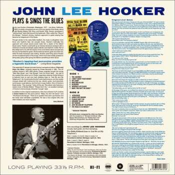LP John Lee Hooker: Plays & Sings The Blues LTD