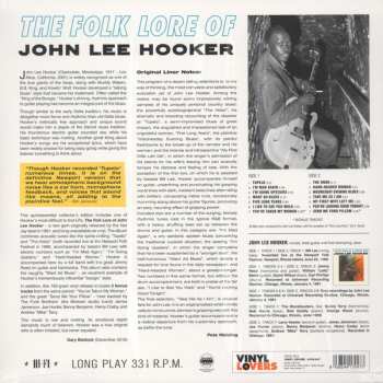 LP John Lee Hooker: The Folk Lore Of John Lee Hooker LTD