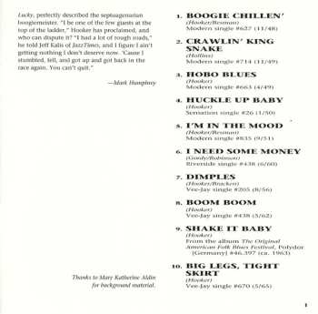 CD John Lee Hooker: The Very Best Of