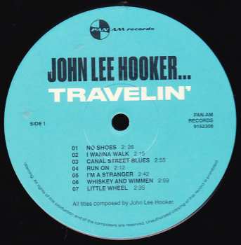 LP John Lee Hooker: Travelin' LTD