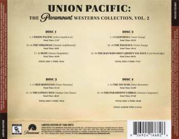 4CD Elmer Bernstein: Union Pacific: The Paramount Westerns Collection, Volume 2 LTD