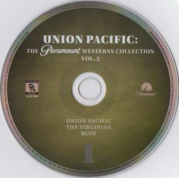 4CD Elmer Bernstein: Union Pacific: The Paramount Westerns Collection, Volume 2 LTD