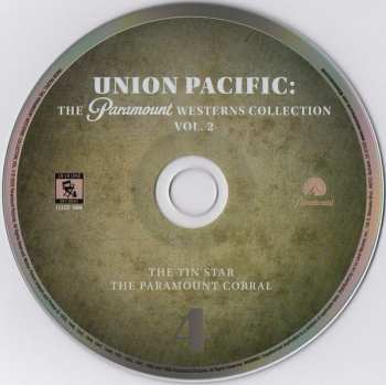 4CD Elmer Bernstein: Union Pacific: The Paramount Westerns Collection, Volume 2 LTD