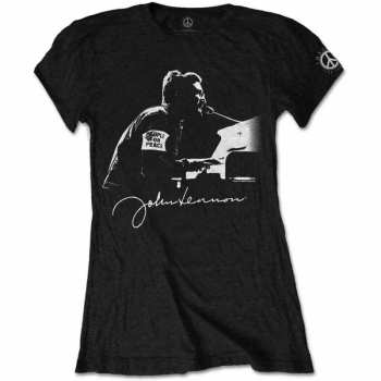 Merch John Lennon: Femmes T-shirt People For Peace 
