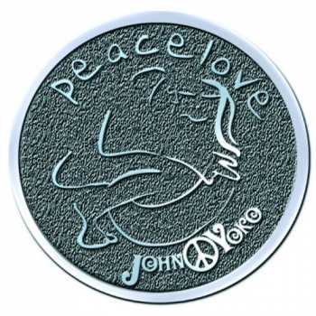 Marchandises John Lennon: Placka Peace & Love