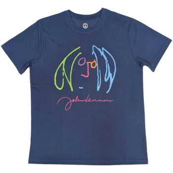 Marchandises John Lennon: John Lennon Unisex T-shirt: Self Portrait Full Colour (small) S