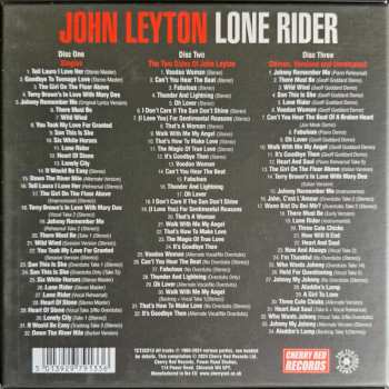 3CD/Coffret John Leyton: Lone Rider (The Holloway Road Sessions 1960-1962)