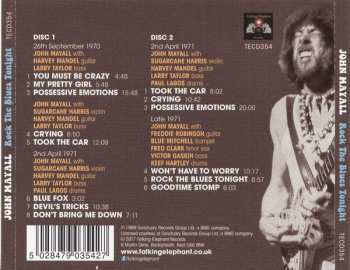 2CD John Mayall: Rock The Blues Tonight
