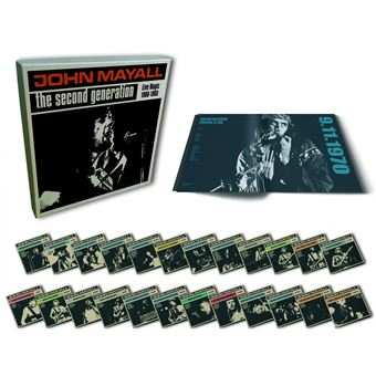 30CD/Coffret John Mayall: The Second Generation: Live Magic 1968-1993