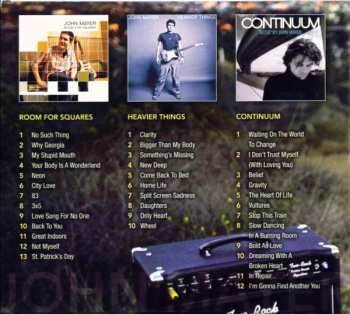 3CD/Coffret John Mayer: 3CD ROOM FOR SQUARES - HEAVIER THINGS - CONTINUUM