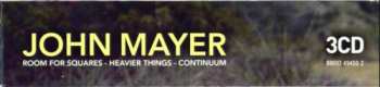 3CD/Coffret John Mayer: 3CD ROOM FOR SQUARES - HEAVIER THINGS - CONTINUUM