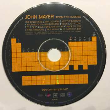 CD John Mayer: Room For Squares