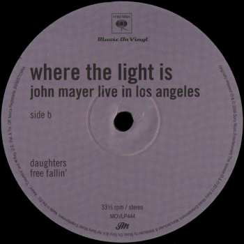 4LP/Coffret John Mayer: Where The Light Is: John Mayer Live In Los Angeles