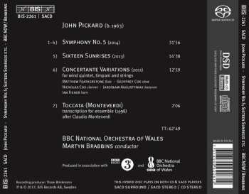 SACD The BBC National Orchestra Of Wales: Sixteen Sunrises; Symphony No. 5; Concertante Variations